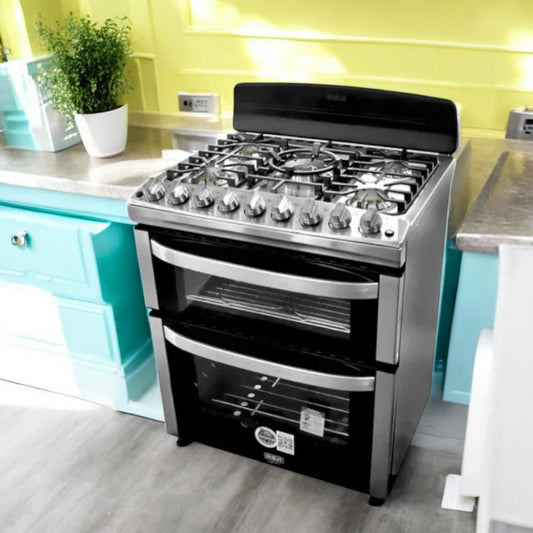 Estufa A Gas RCA de 30" / 5 Quemadores / Doble Horno / Acero Inoxidable - Rca - Titan.com.pa - 7453021620659