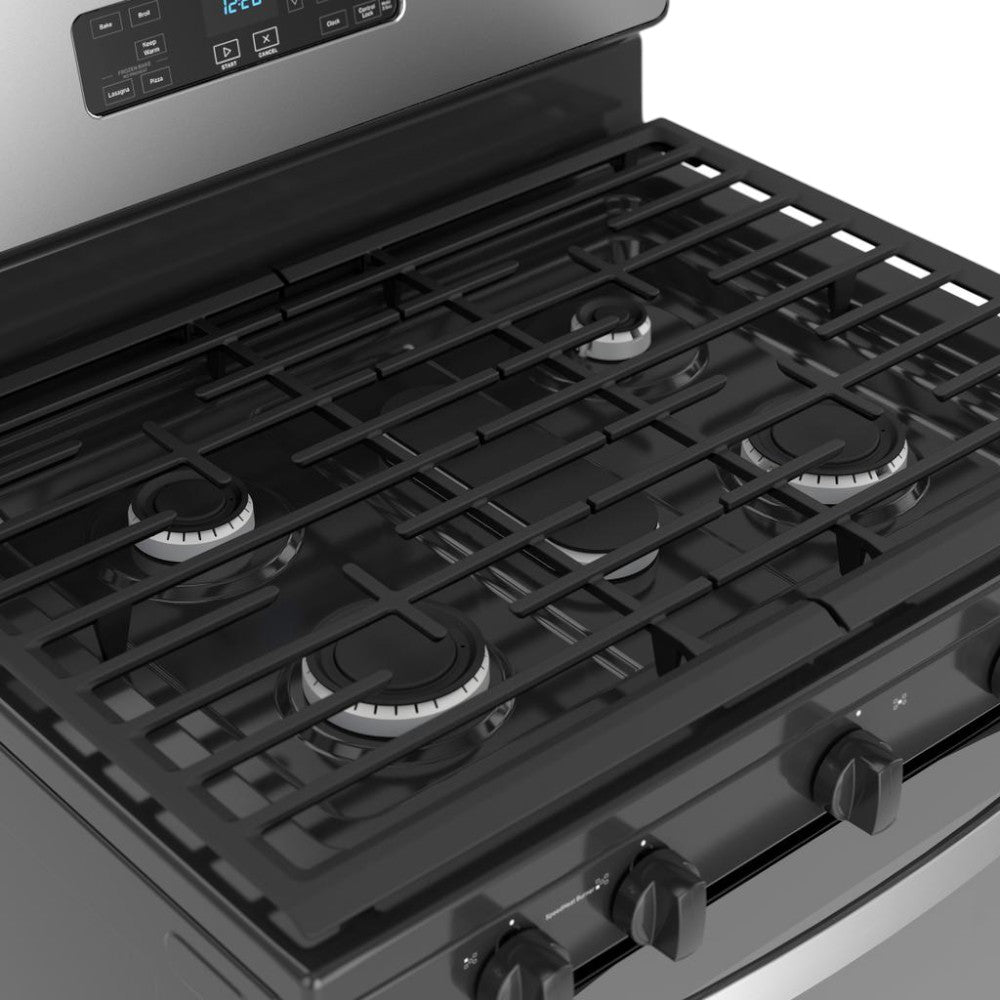 Estufa a Gas Whirlpool 30” / 5 Quemadores / Acero Inoxidable / LWF7700S - Whirlpool - Titan.com.pa - 750154559571