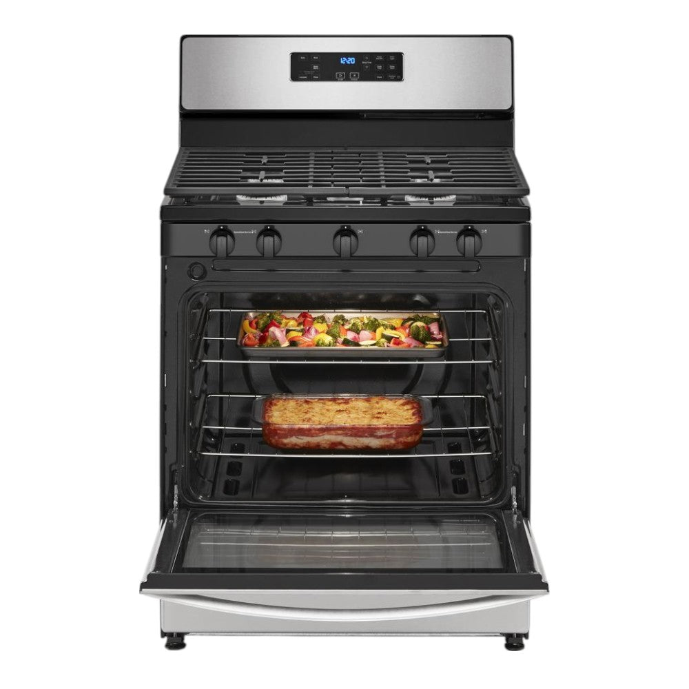 Estufa a Gas Whirlpool 30” / 5 Quemadores / Acero Inoxidable / LWF7700S - Whirlpool - Titan.com.pa - 750154559571