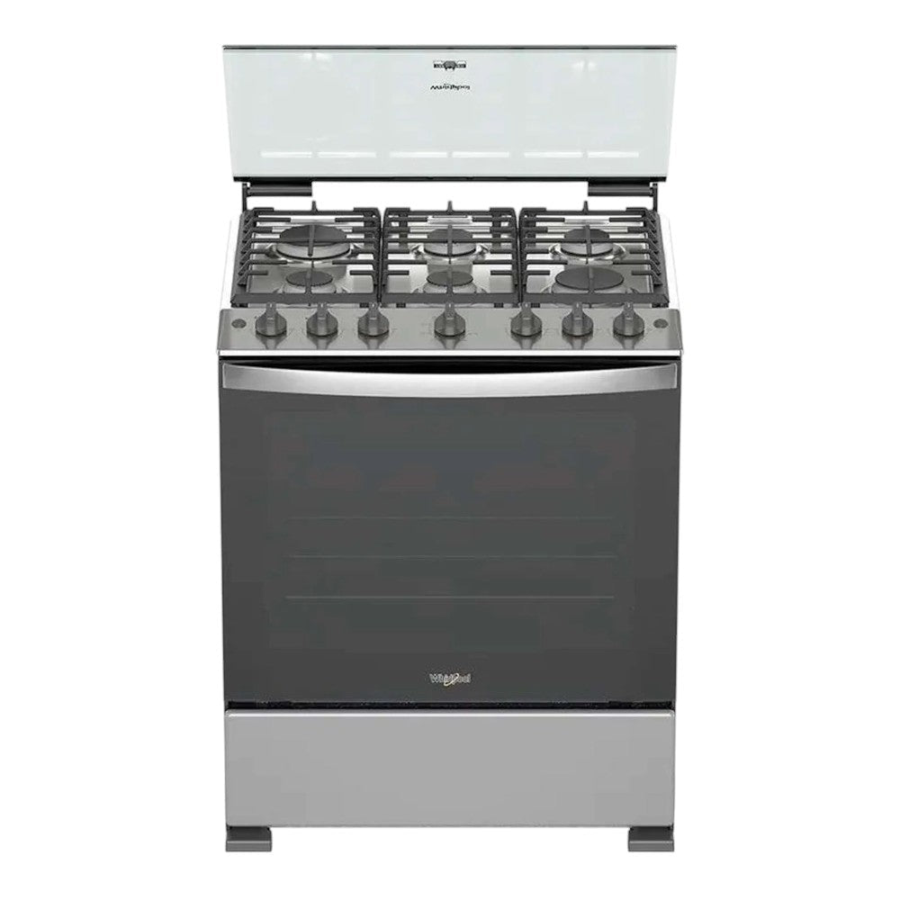 Estufa A Gas Whirlpool 30" / 6 Quemadores / Acero Inoxidable - Whirlpool - Titan.com.pa - 7501545590955