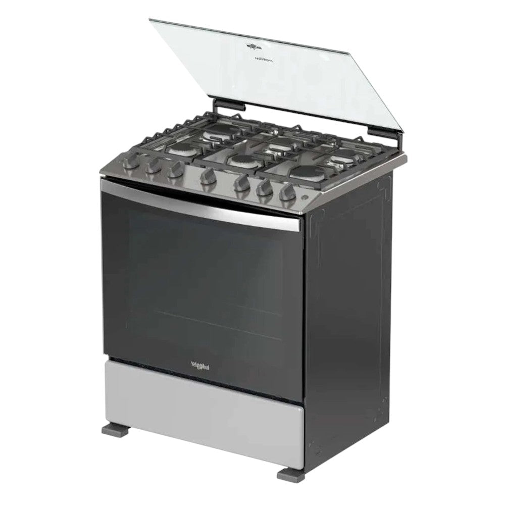 Estufa A Gas Whirlpool 30" / 6 Quemadores / Acero Inoxidable - Whirlpool - Titan.com.pa - 7501545590955