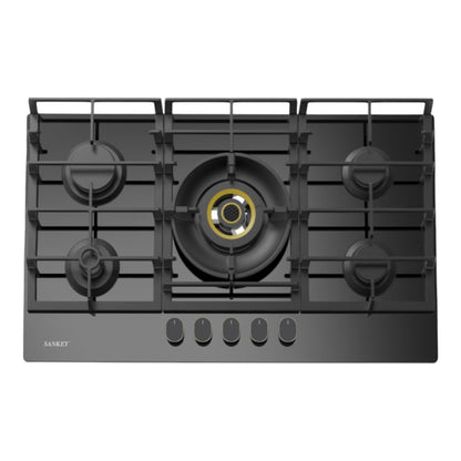 Estufa Empotrable Sankey de 30" / 5 Quemadores / Vidrio Negro - Sankey - Titan.com.pa - 7453013509948