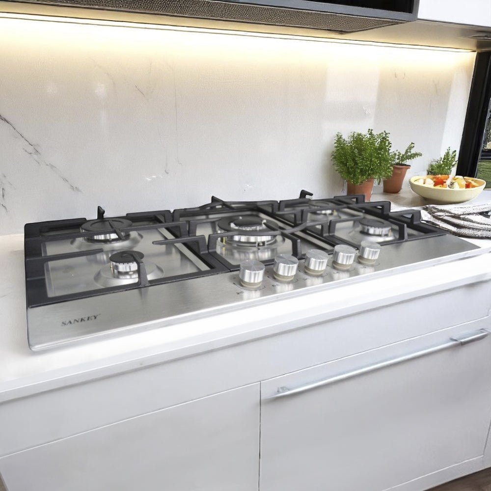 Estufa Empotrable Sankey de 36" / 5 Quemadores / Acero Inoxidable - Sankey - Titan.com.pa - 7453013509931