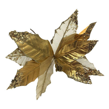 Flor Navideña Montefiori Christmas 30 cm