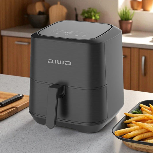 Freidora de Aire Aiwa 6L | Sin Canasta | Negra - Aiwa - Titan.com.pa - 7453041023652