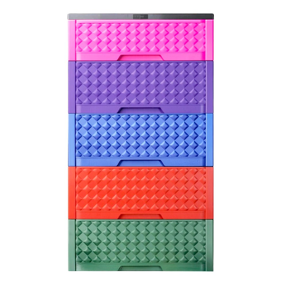 Gavetero Moderno Plastek 5 Gavetas / Plástico / Multicolor - Plastek - Titan.com.pa - 2150110404477