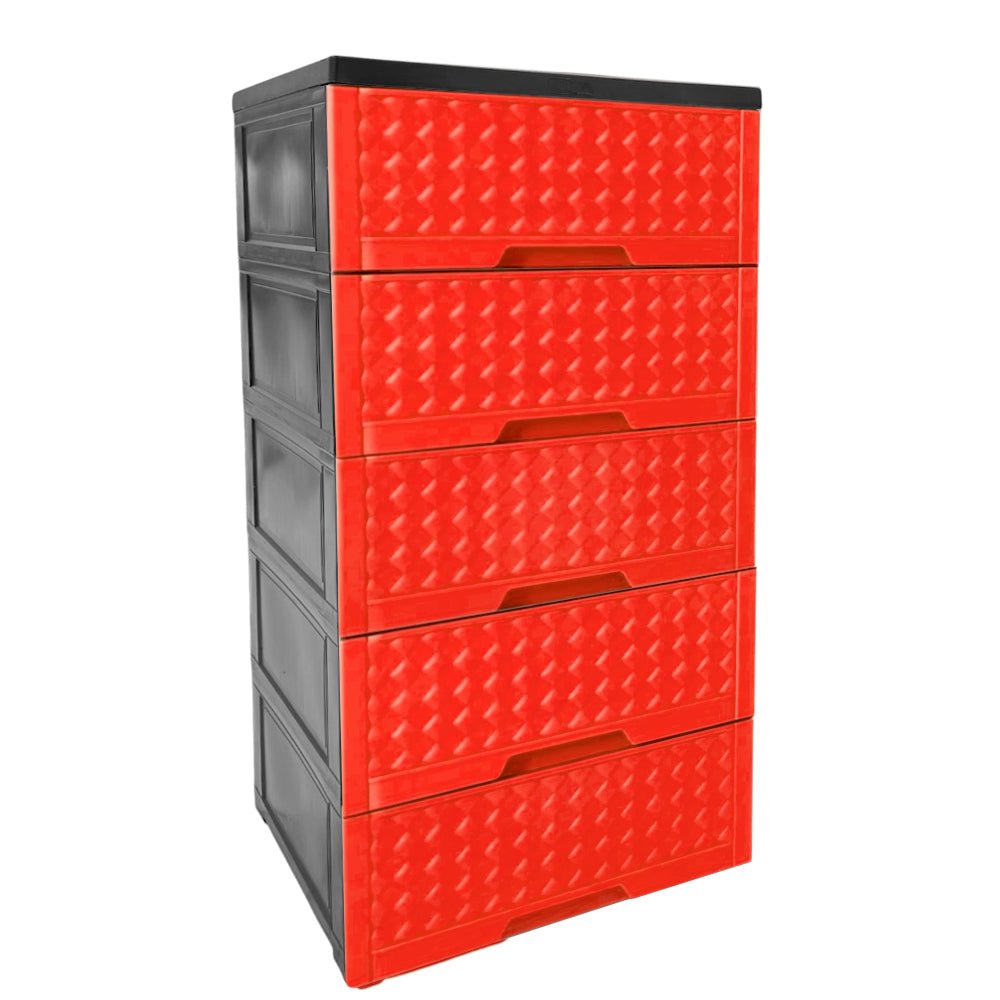 Gavetero Moderno Plastek 5 Gavetas / Red - Plastek - Titan.com.pa - 2150110312666