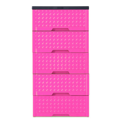 Gavetero Moderno Plastek 5 Gavetas / Rosado - Plastek - Titan.com.pa - 2150110312635
