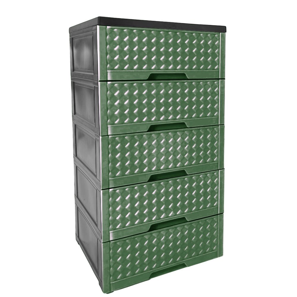 Gavetero Moderno Plastek 5 Gavetas / Verde - Plastek - Titan.com.pa - 2150110312659