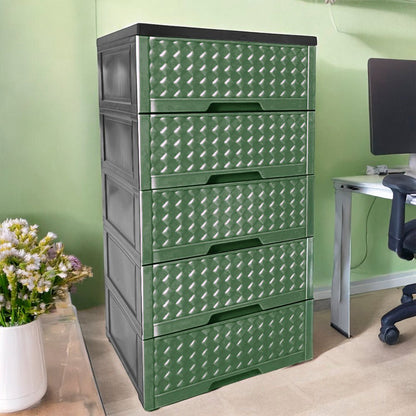 Gavetero Moderno Plastek 5 Gavetas / Verde - Plastek - Titan.com.pa - 2150110312659