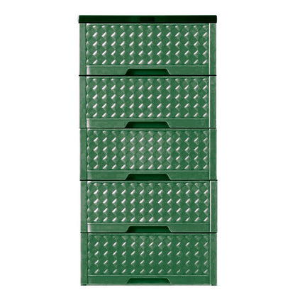 Gavetero Moderno Plastek 5 Gavetas / Verde - Plastek - Titan.com.pa - 2150110312659