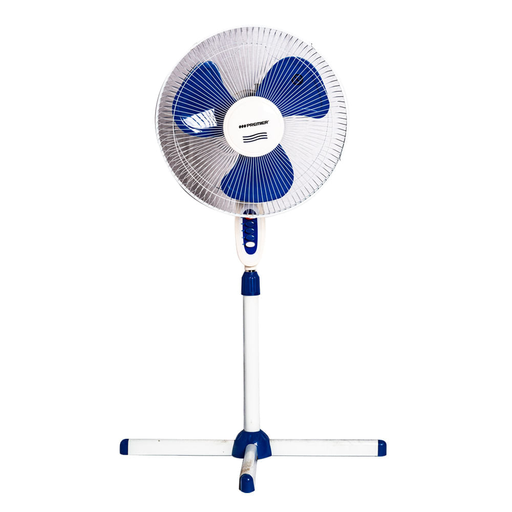 Abanico Pedestal Premier 16" Azul