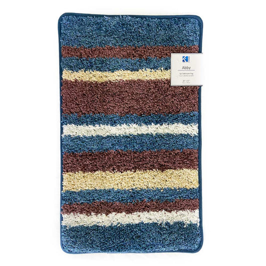 Alfombra de Baño Easy Home Abby 1 Pieza 51 cm x 81 cm - Aguamarina oscuro