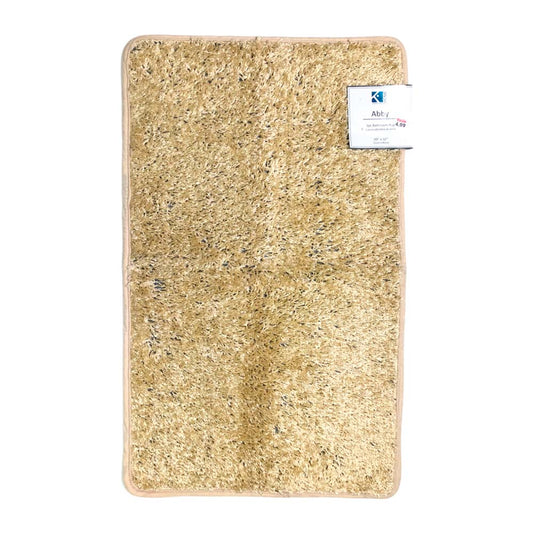 Alfombra de Baño Easy Home Layla 51 cm x 81 cm - Amarillo claro