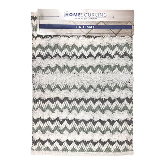 Alfombra de Baño Home de Algodón 18" x 30" - Menta