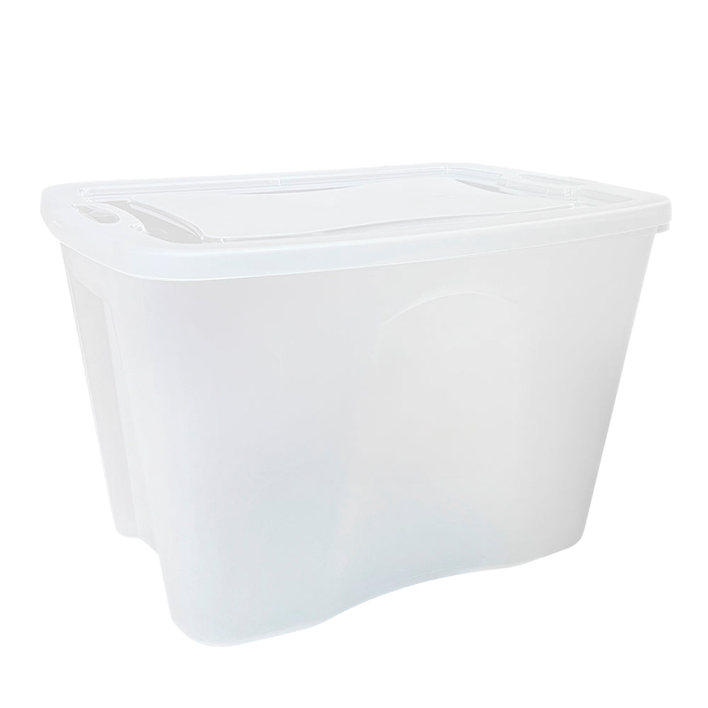 Caja Plástica Multiuso Home Elegance 37 Litros / Esmerilada