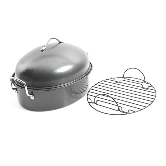 Bandeja Para Asar Gibson Ovalada Con Tapa