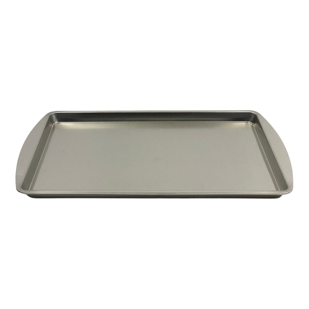 Bandeja de Aluminio Para Galletas 13" x 10" - Gris