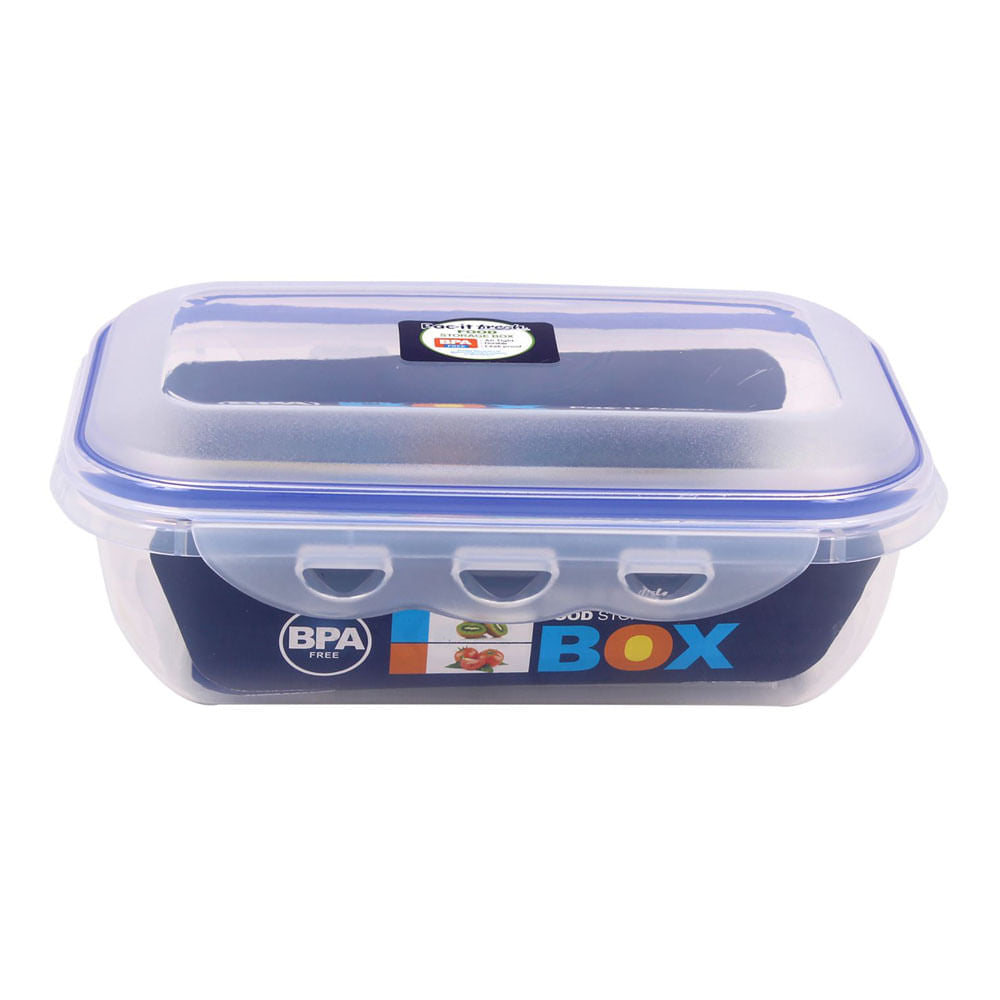 Envase Pac-it Fresh Rectangular de Plástico 44 oz