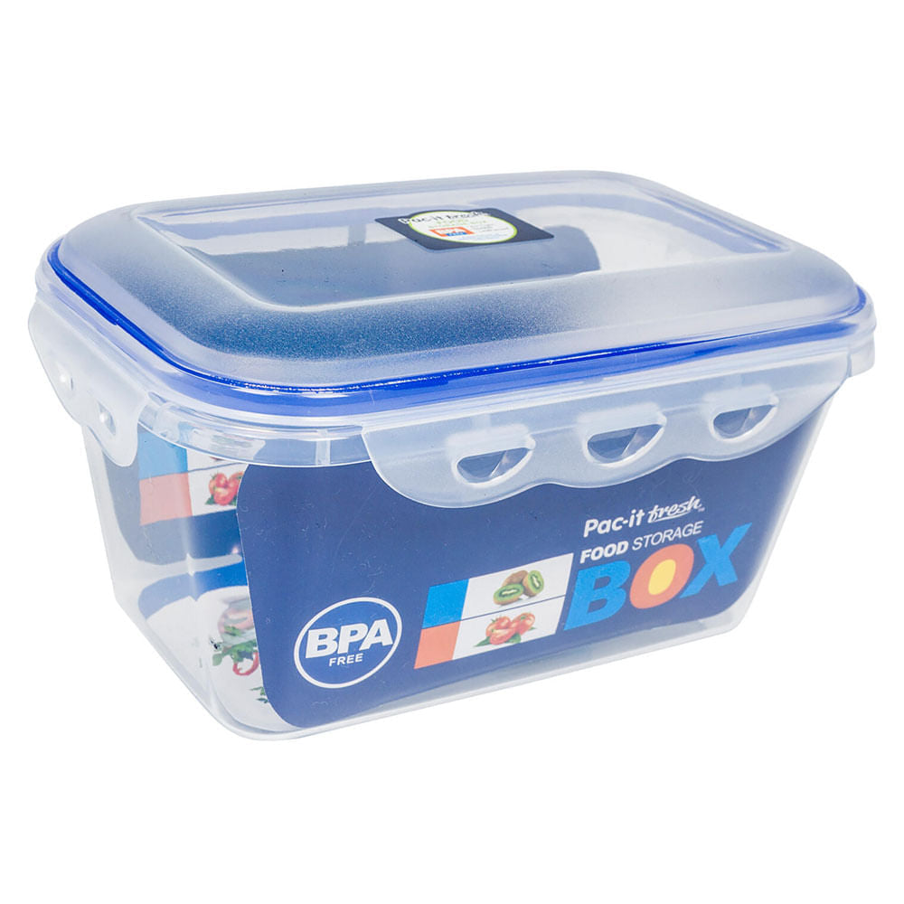 Envase Pac-it Fresh Rectangular de Plástico 68 oz