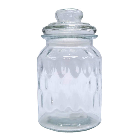 Canister de Vidrio Con Tapa Homestar 19 cm x 11 cm