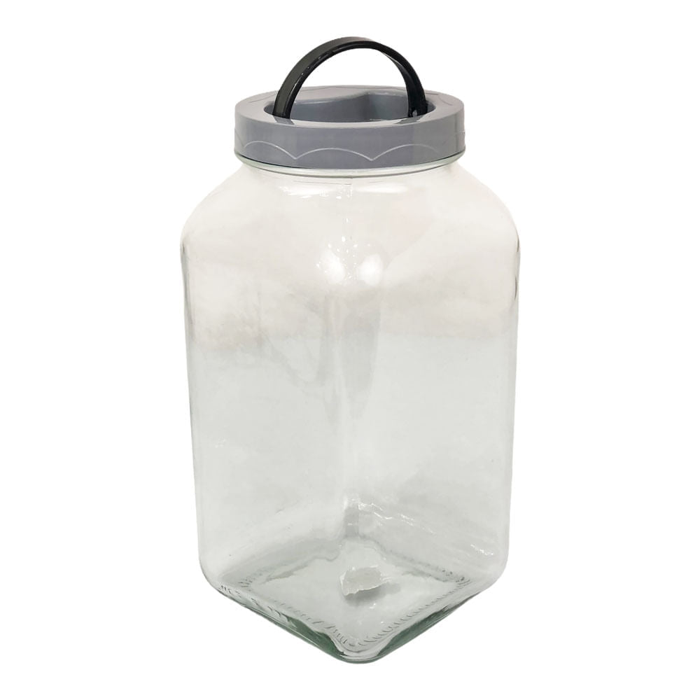 Canister de Vidrio Homestar Con Tapa 3 Lt - Surtido