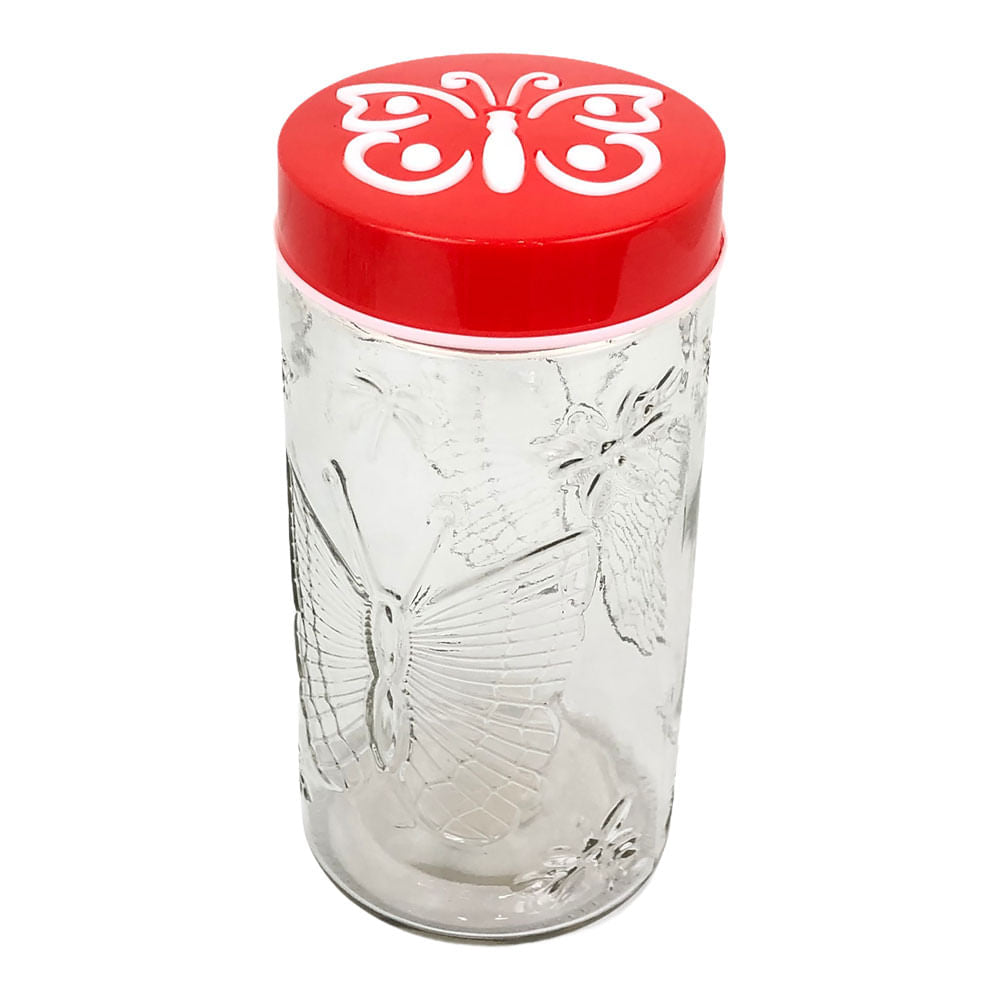 Canister de Vidrio Homestar Con Tapa 22 cm - Surtido