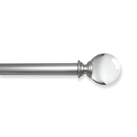 Cornisa Doble Kennedy Home 86" x 120" - Gris Claro