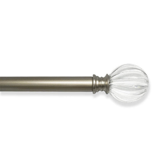 Cornisa Doble Kennedy Home 48" x 86" - Beige Oscuro