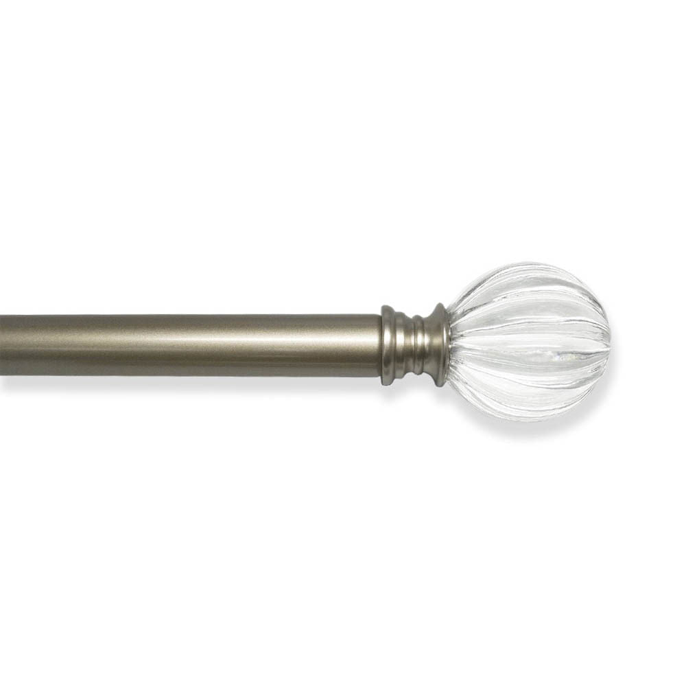 Cornisa Doble Kennedy Home 86" x 120" - Beige Oscuro