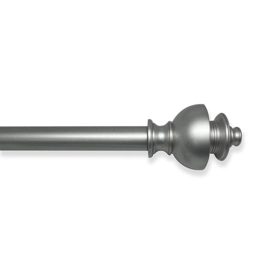 Cornisa Doble Kennedy Home 86" x 120" - Gris Claro