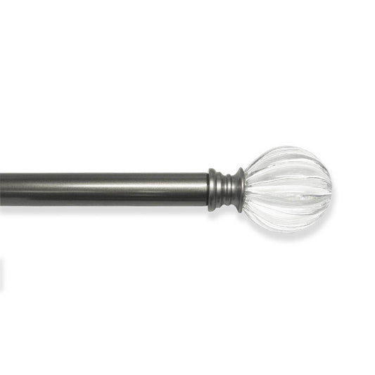 Cornisa Doble Kennedy Home 28" x 48" - Gris Oscuro