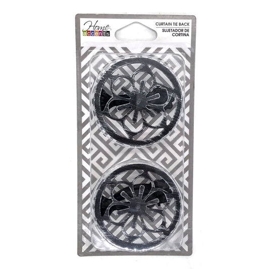 Sujetador De Cortina Home Accents - Negro