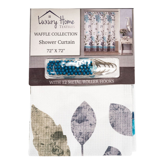 Cortina de Baño Luxury Waffle 72" x 72"