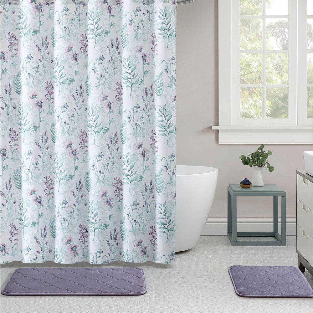 Cortina de Baño Victoria Classics Reine de Tela 72" x 72"