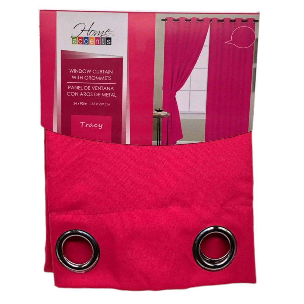 Cortina Home Accents Tracy 54" x 90" Con Aros - Surtido