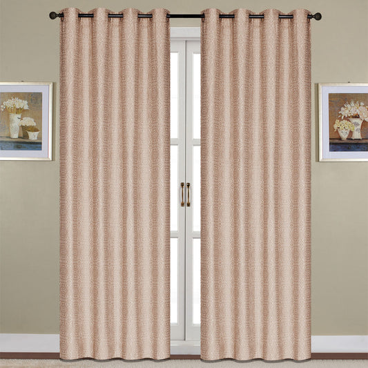 Cortina Home Accents Mara Con Aros 54" x 90" - Rosa claro