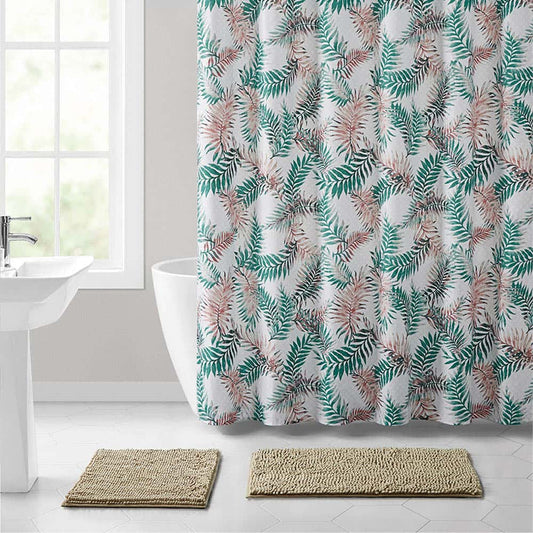 Cortina Para Baño Victoria Classics Carida de Tela 70" x 72"