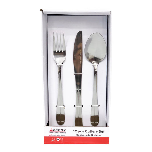 Juego de Cubierto Acenox 12 Piezas