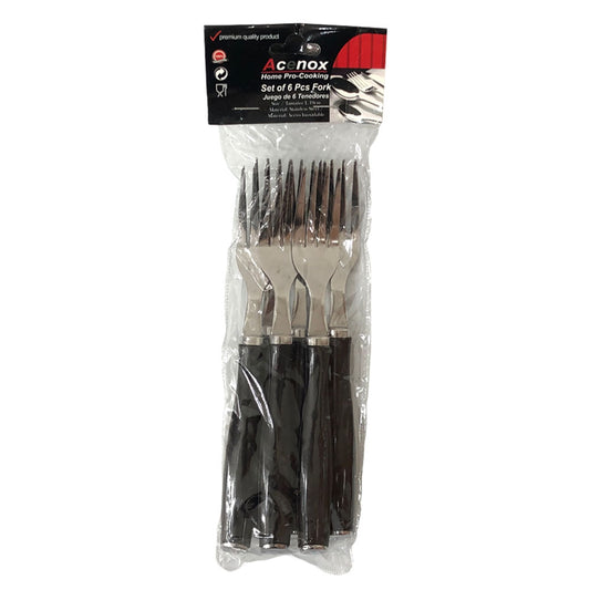 Tenedores Acenox de Aluminio 6 piezas