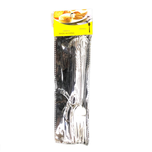 Tenedores Leostar de Metal 6 Piezas