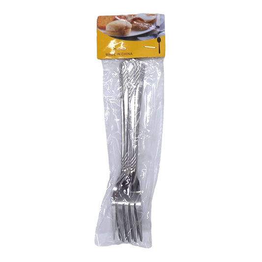 Tenedores Leostar de Metal 6 Piezas