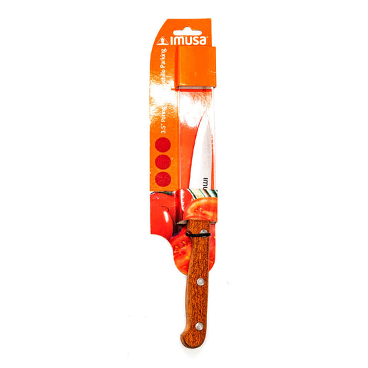 Cuchillo Imusa Mango de Madera 3.5"
