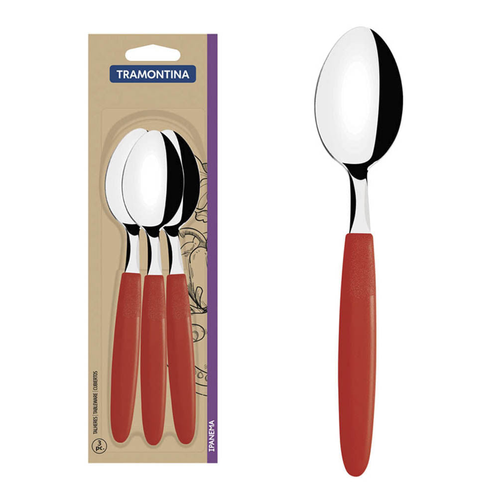 Set De Cucharas Tramontina De 3 Piezas
