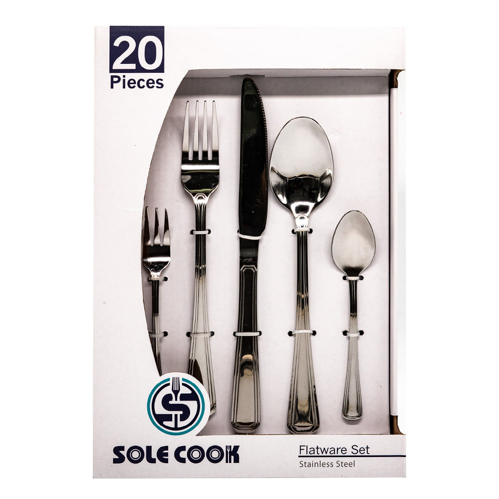 Juego de Cubiertos Home Elegance 20 Piezas