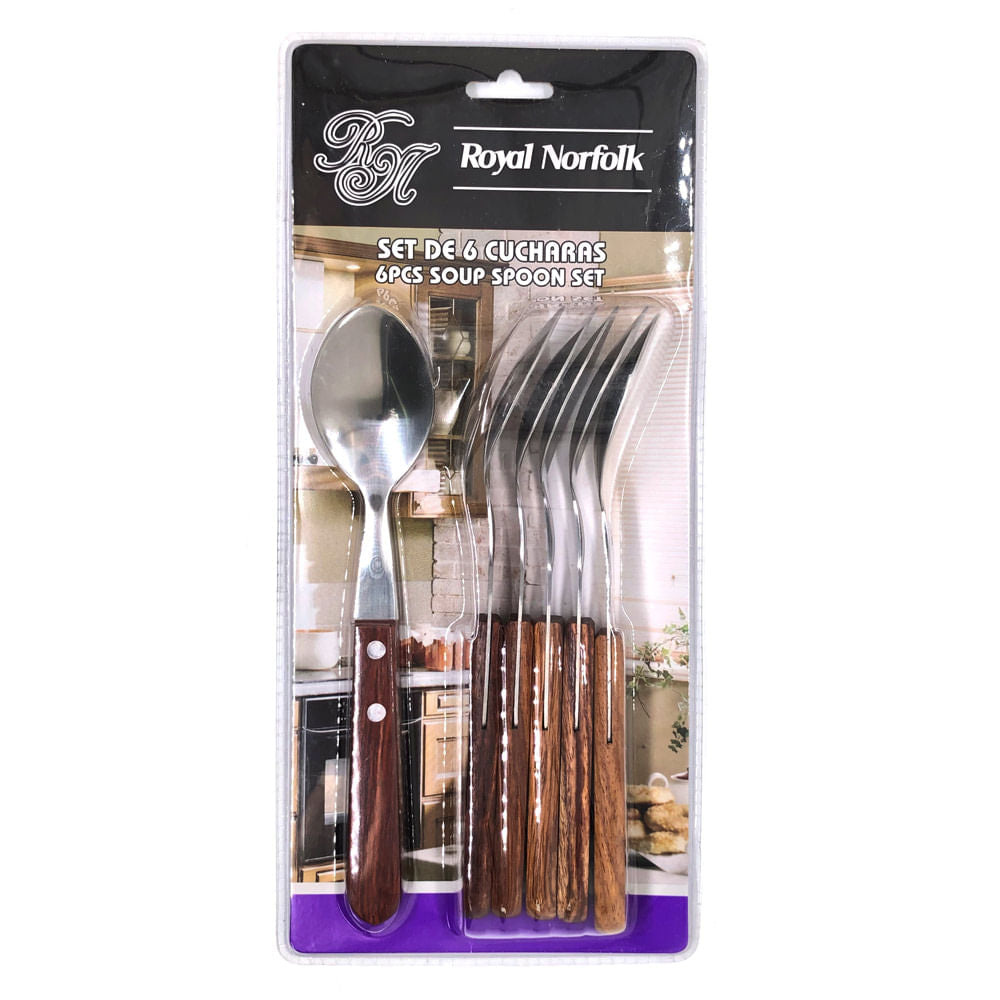 Cucharas Royal Norfolk 6 Piezas