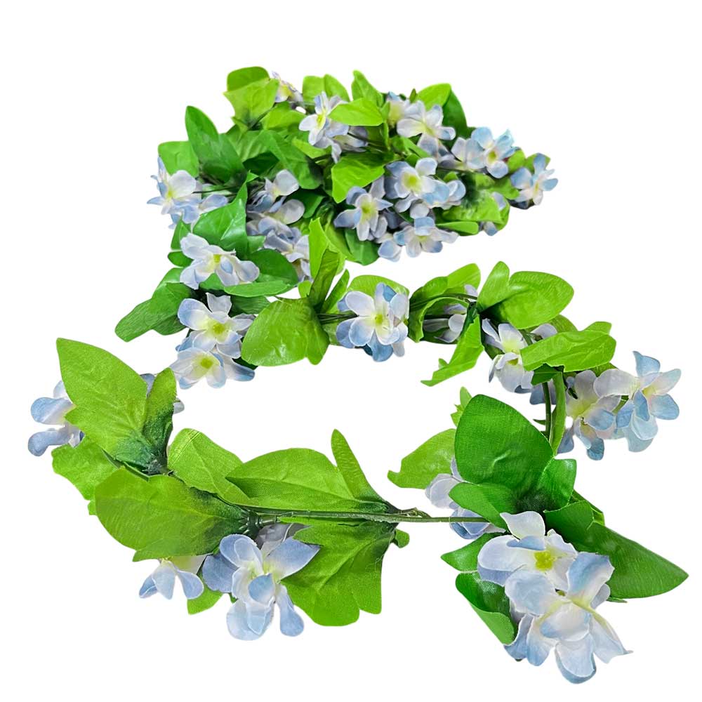 Enredadera Decorativa Home Elegance 80" / Con Flores de Plástico - Surtido