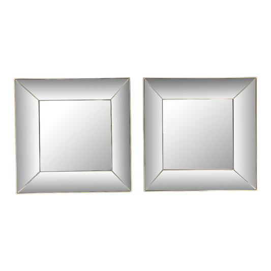 Espejo Decorativo Elico 2 Piezas 15.5" x 15.5"