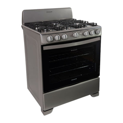 Estufa a Gas Frigidaire de 30" / 6 Quemadores / Acero Inoxidable