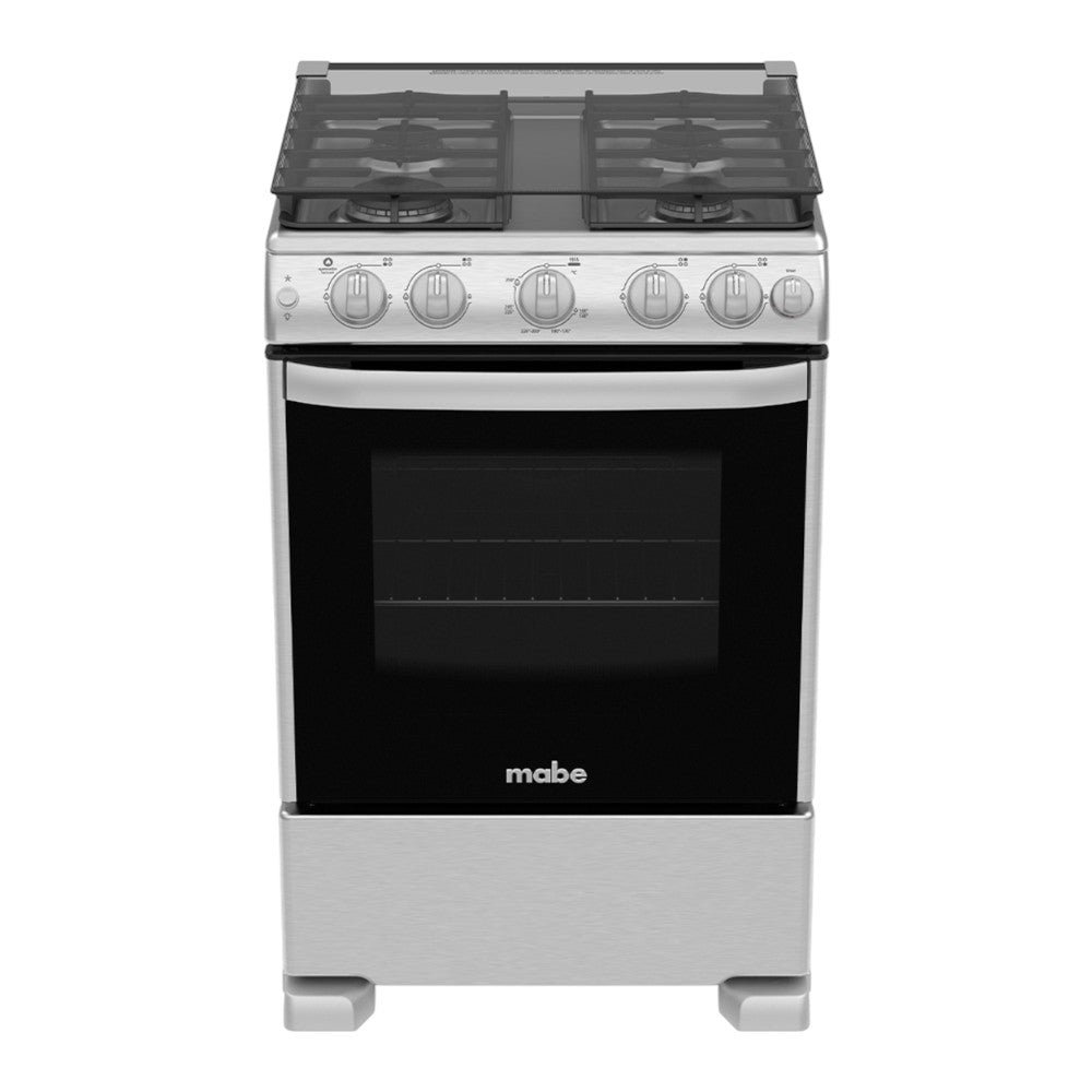 Estufa a Gas Mabe de 24" / 4 Quemadores / Gris